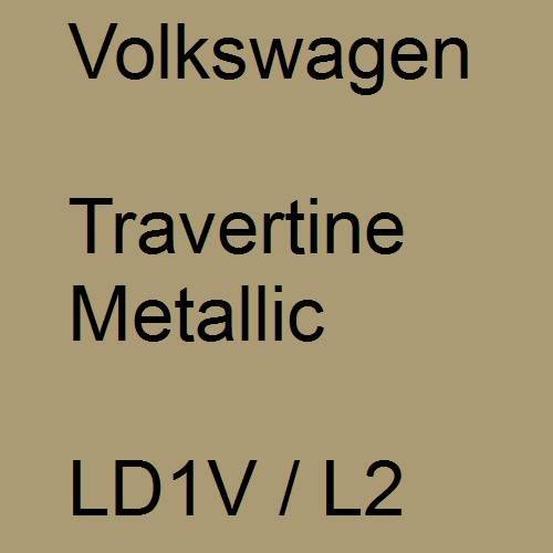 Volkswagen, Travertine Metallic, LD1V / L2.